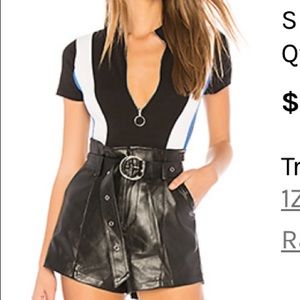 Color block bodysuit from revolve